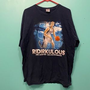 Dirk Nowitzki “Ridirkulous” T-shirt XL